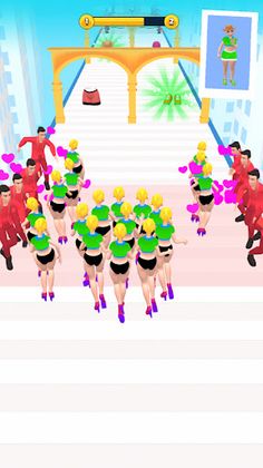 Beauty Masters 3D: Girls Runni - Screenshot 3