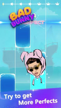 BAD BUNNY Piano Tiles - Screenshot 3