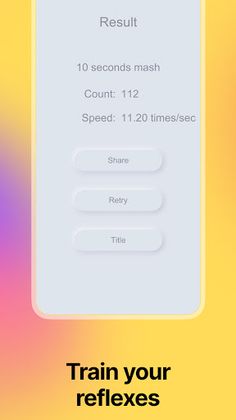 Reaction Time: Tap Test - Screenshot 2