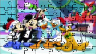 Cute Micke Game Jigsaw - Screenshot 3