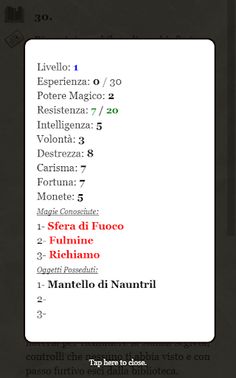 LibroGame - L'Accademia della  - Screenshot 3