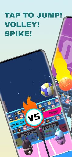 Spike Battle 3D Volleyball - Screenshot 1