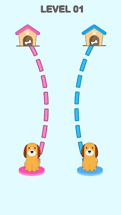 Dog Rush - Draw To Eat - Screenshot 1