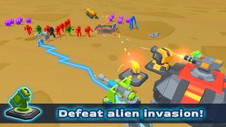 Mega alien siege: Turret base - Screenshot 1