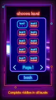 Neon Trail - Puzzle Game - Screenshot 2