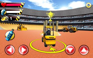 Construction Derby Racing 3D - Screenshot 1