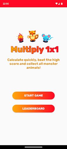 Multiply: 1x1 Math Game - Screenshot 1