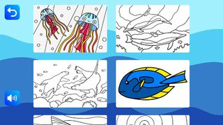 Coloring - Sea Animals - Screenshot 2