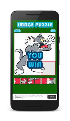 Image Puzzle - Tom and Jerry - Screenshot 4