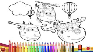 Super Fly Wings Coloring Game - Screenshot 2