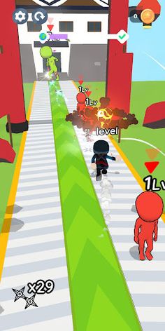 Ninja Sky Race - Arcade Runner - Screenshot 4