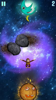 Monkey In Galaxy - Screenshot 2