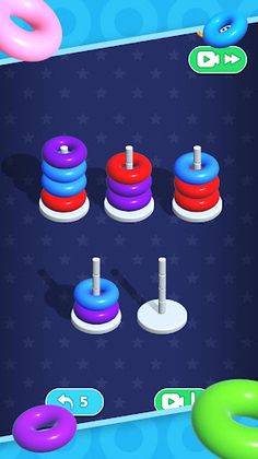 Sort Color Hoop - Screenshot 1