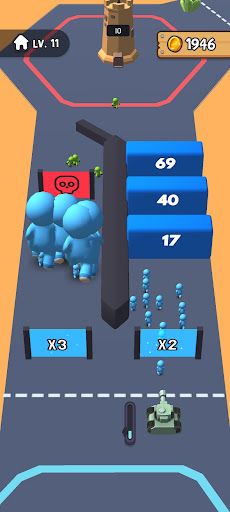 Z Control: Zombie Castle Crowd - Screenshot 2