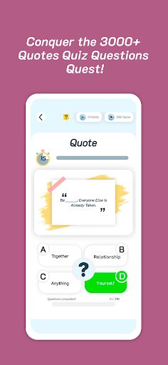 Guess Facts & Quotes Quiz - Screenshot 2