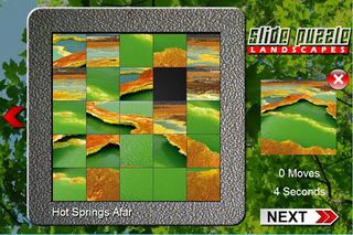 Slide Puzzle Landscape - Screenshot 2