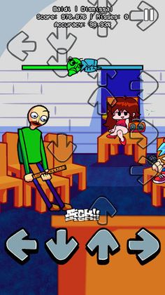 FNF vs Baldi - Rap Battle - Screenshot 2