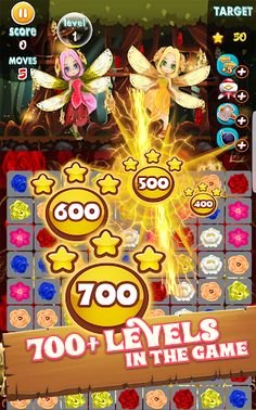 Flowers Blast - flower games - Screenshot 4