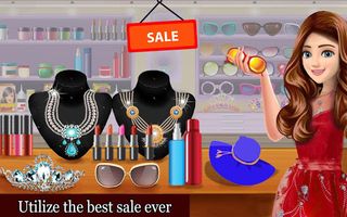 Girl Shoppingmall Cashier Game - Screenshot 3