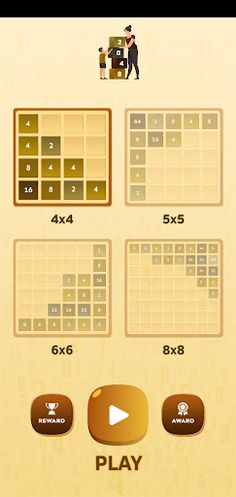 Fun 2048 - Screenshot 2