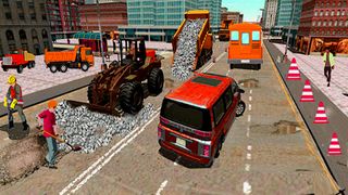 Highway road construction game - Screenshot 3