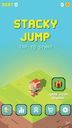 Stacky Jump - Screenshot 1