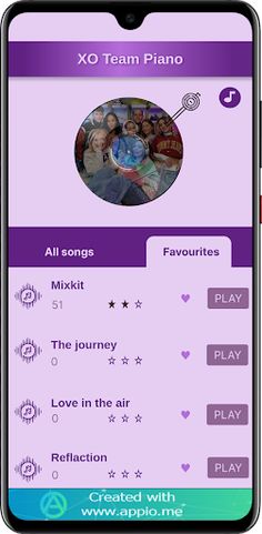 XO Team Piano - Screenshot 4