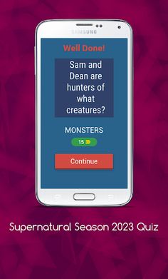 Supernatural Season 2023 Quiz - Screenshot 2