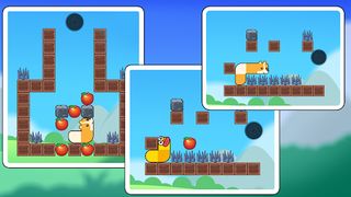 Greedy Apple Worm Puzzle - Screenshot 3