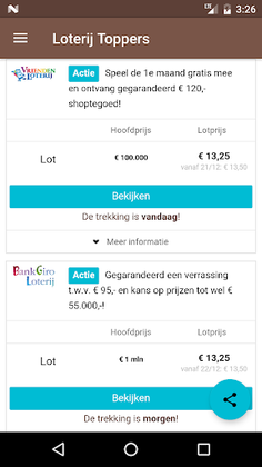 Loterij Toppers - Screenshot 2