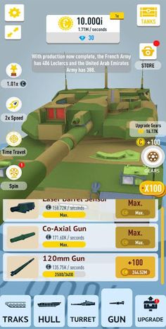 Idle Tanks 3D Model Builder - Screenshot 2