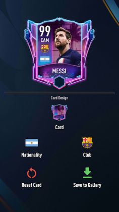 UT Mobile Card Creator - Screenshot 3