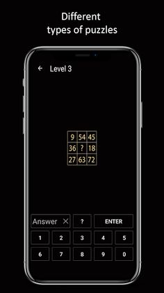 MathMa. Math Puzzles & Riddles - Screenshot 1