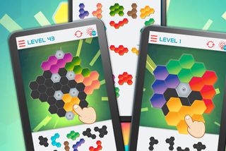 Hexagon Graph: Geometry Puzzle - Screenshot 1