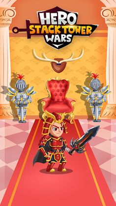 Hero Stack Tower Wars - Screenshot 1