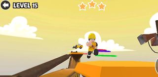 Obby Parkour Construction Car - Screenshot 2