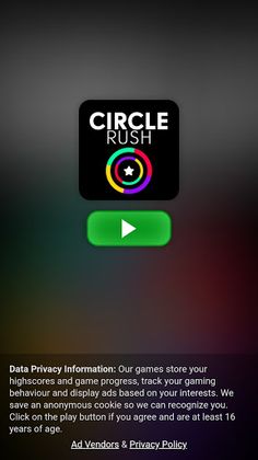 Circle Rush game - Screenshot 3