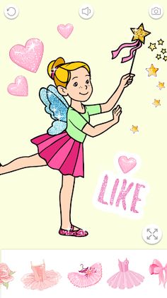 Ballet Color Glitter for Girls - Screenshot 4