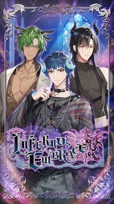 Inferno’s Embrace: Otome Game - Screenshot 1