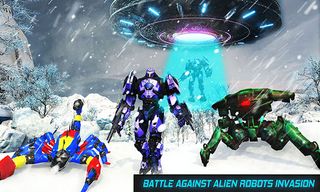 Snowmobile Games- Robot Games - Screenshot 1