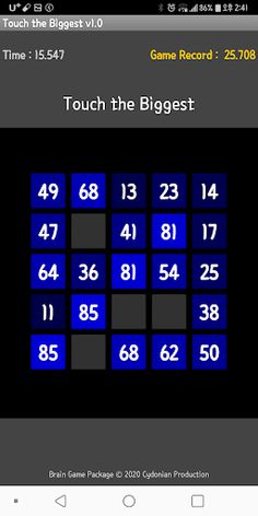 Cydonian Brain Game - Touch th - Screenshot 2