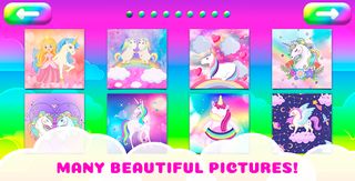 Unicorn Puzzles Game for Girls - Screenshot 1