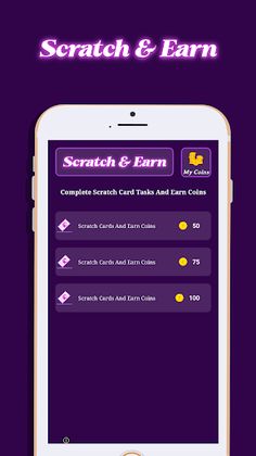 Scratch Task Earn - Screenshot 1