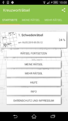 Kreuzworträtsel - Screenshot 3