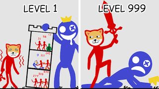 Stick Tower:Mighty Defense War - Screenshot 1