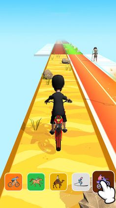 Perfect Rider : Epic Race 3D - Screenshot 3