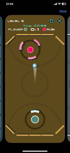 Holeba: air hockey - Screenshot 3