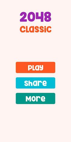 2048 - Classic Block - Screenshot 2