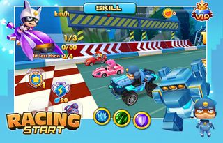 Racing start Robots tour - Screenshot 2