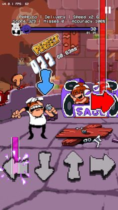 FNF Pizza Funkin Tower Peppino - Screenshot 3